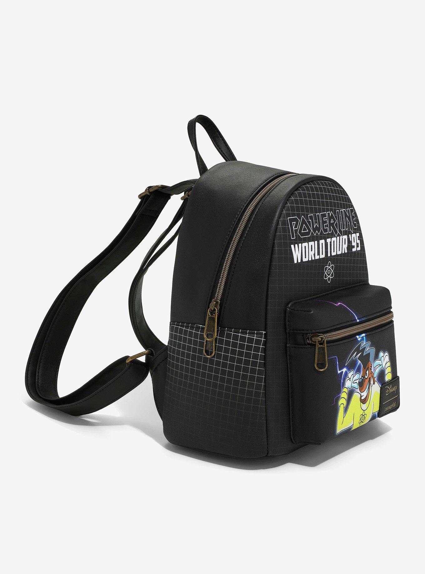 Loungefly Disney A Goofy Movie Powerline World Tour Mini Backpack