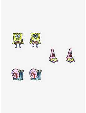 SpongeBob SquarePants Characters Stud Earring Set, , hi-res