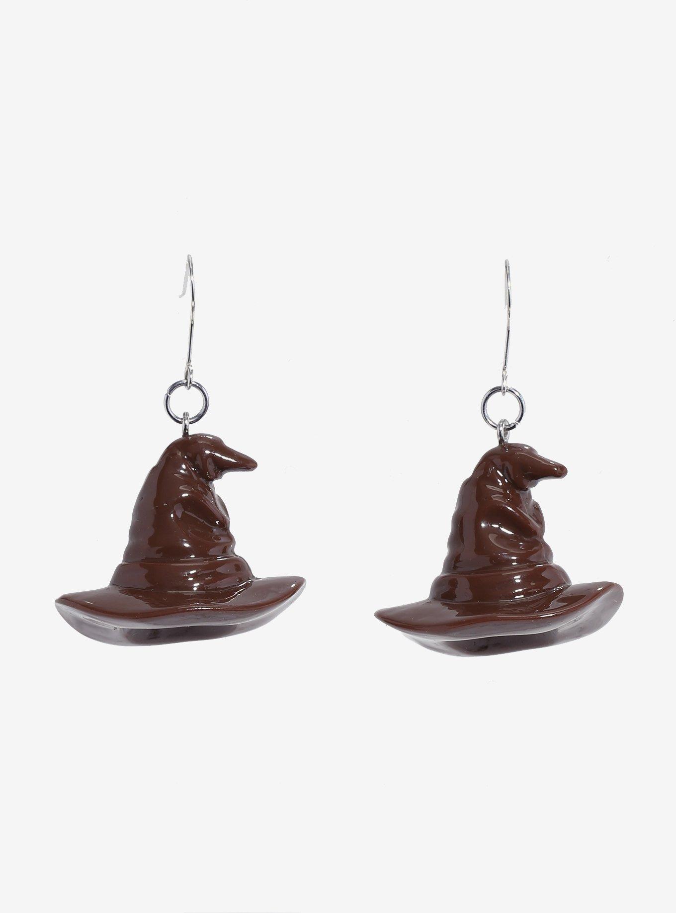 Harry Potter Sorting Hat Earrings, , alternate