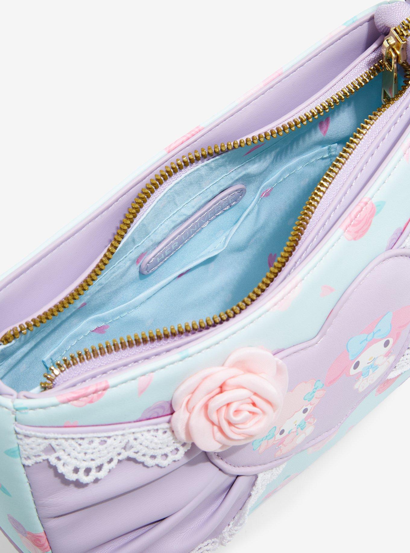 My Melody & My Sweet Piano Pearl Pastel Shoulder Bag, , alternate