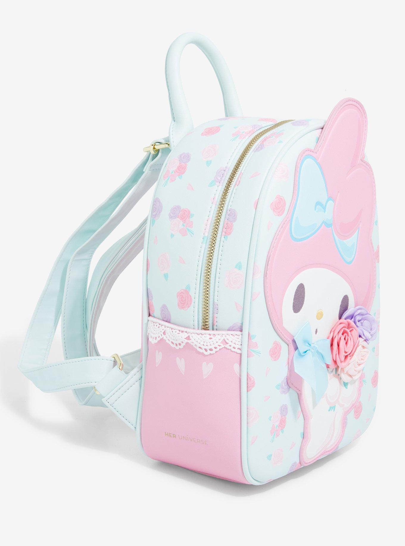 Her Universe My Melody Pastel Floral Mini Backpack, , alternate