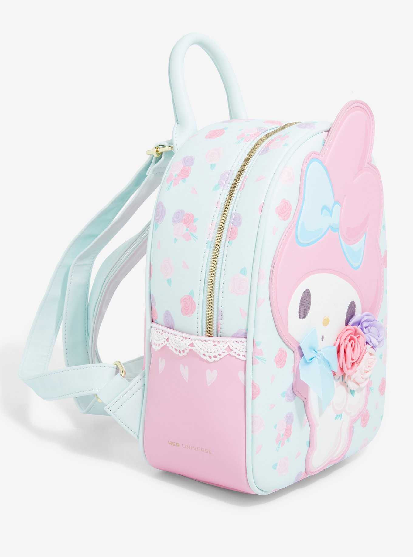 Her Universe My Melody Pastel Floral Mini Backpack, , hi-res
