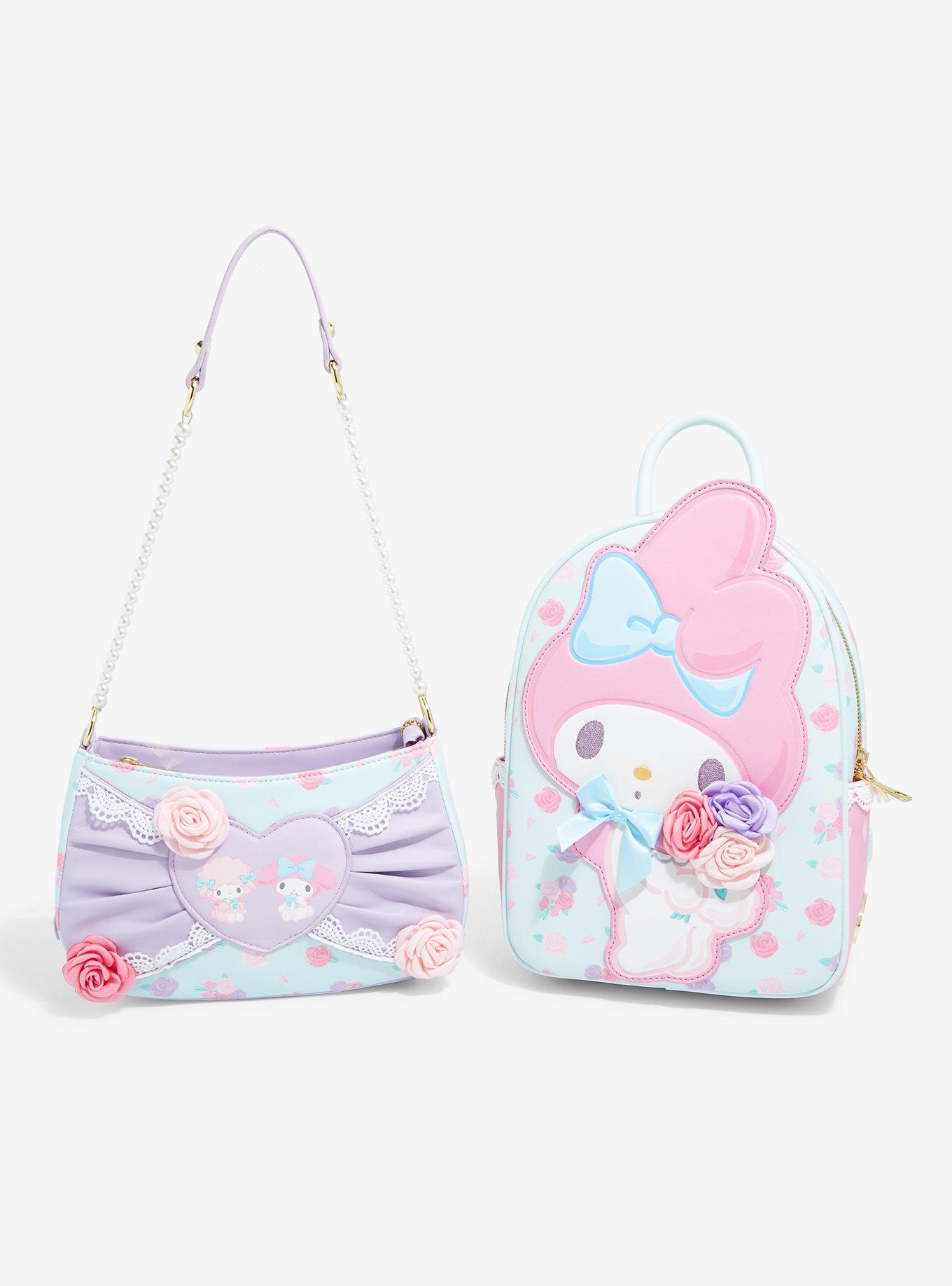 Her Universe My Melody Pastel Floral Mini Backpack, , alternate