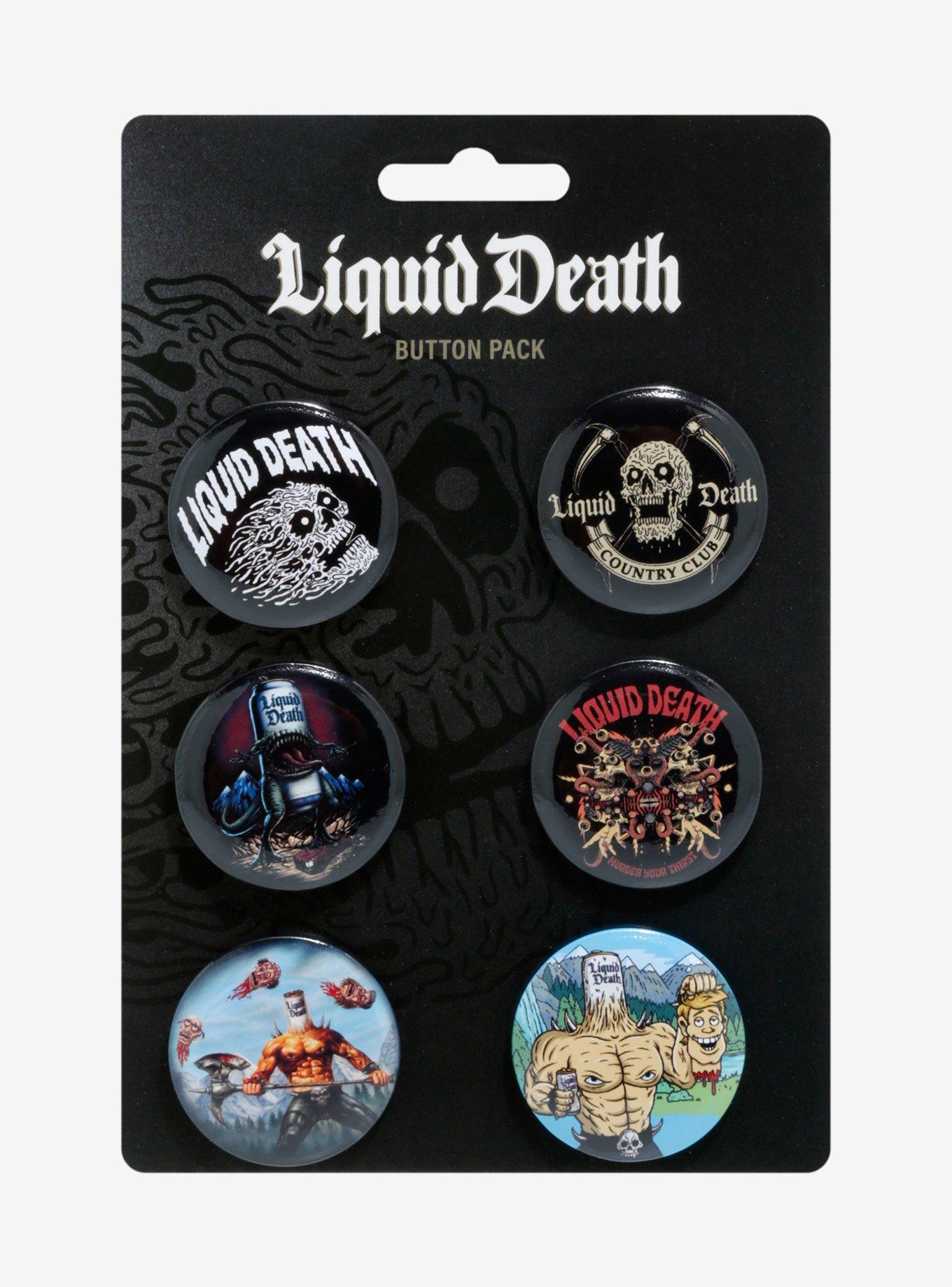 Liquid Death Button Set, , alternate