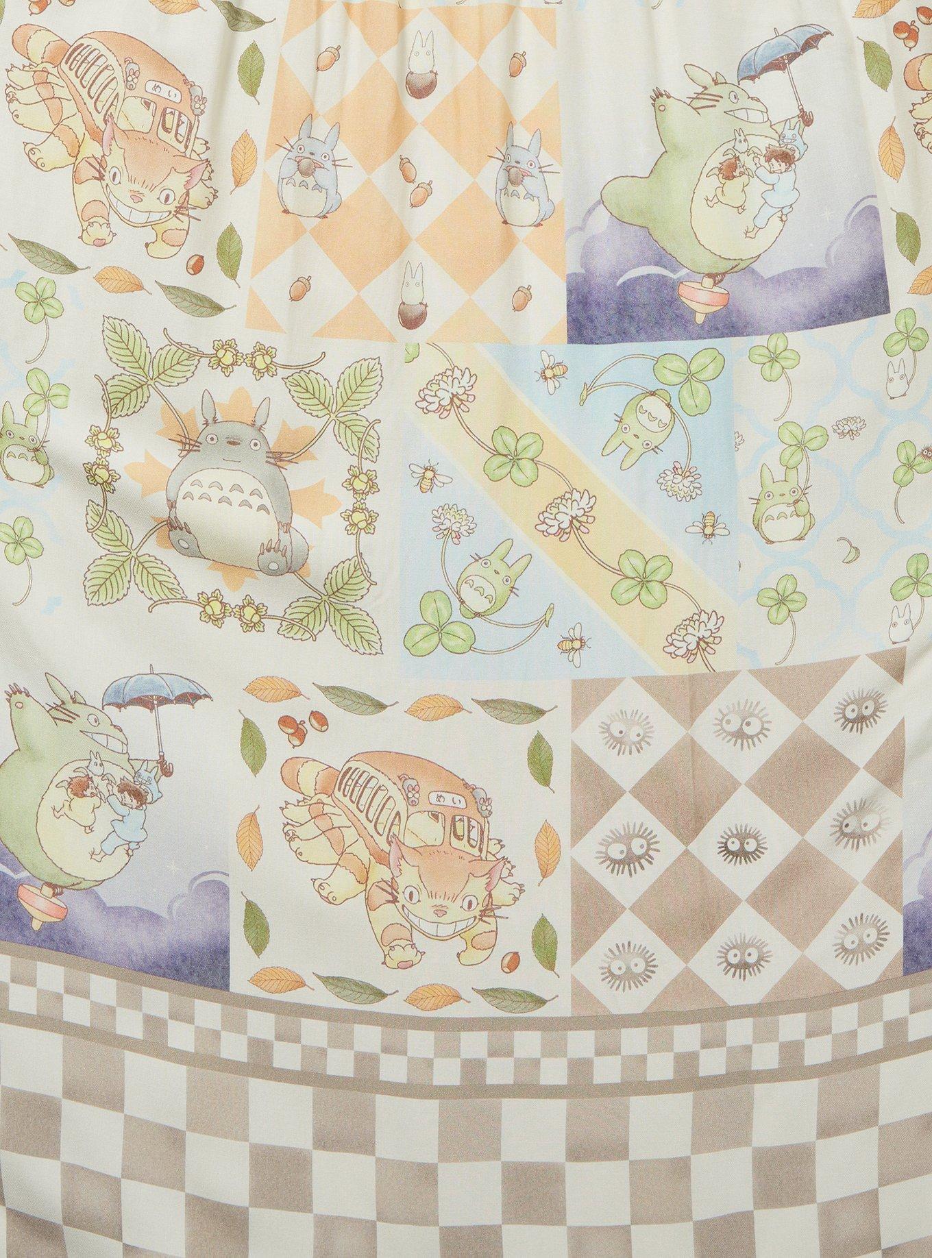 Studio Ghibli My Neighbor Totoro Mosaic Midi Dress — BoxLunch Exclusive, MULTI, alternate