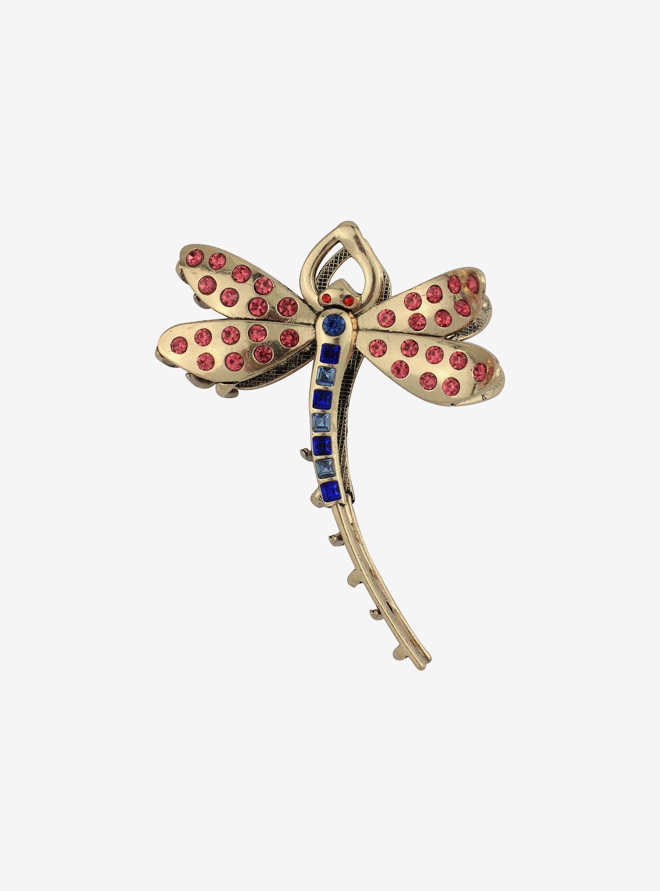 Coraline Dragonfly Claw Hair Clip, , hi-res