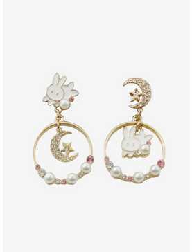 Pretty Guardian Sailor Moon Jeweled Bunny Earrings, , hi-res