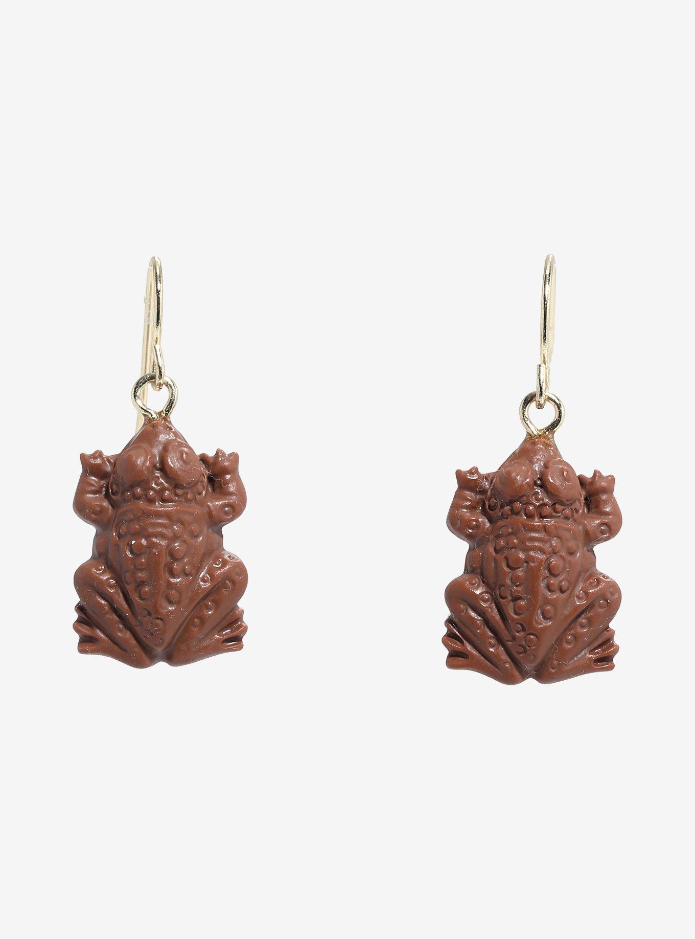 Harry Potter Chocolate Frog Scented Earrings, , alternate