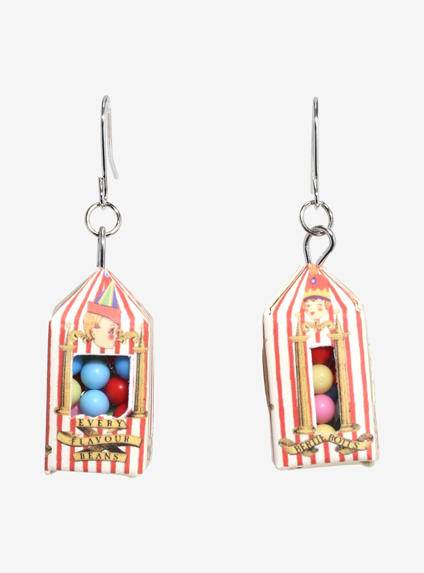 Harry Potter Every Flavor Bean Figural Earrings, , alternate