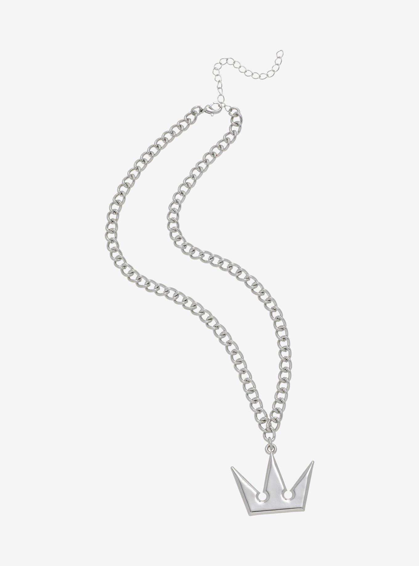 Disney Kingdom Hearts Sora Crown Replica Necklace, , alternate