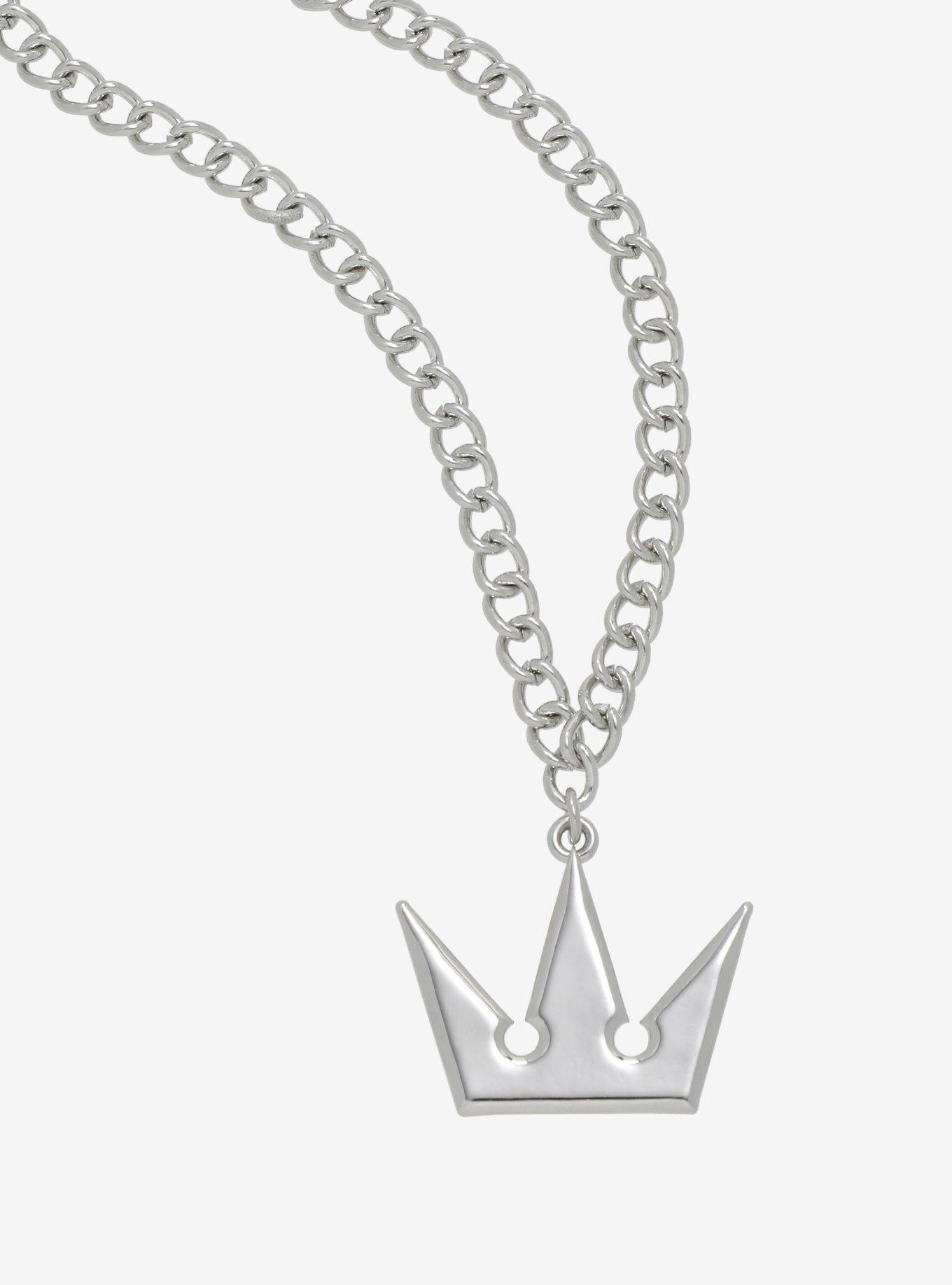 Disney Kingdom Hearts Sora Crown Replica Necklace, , alternate