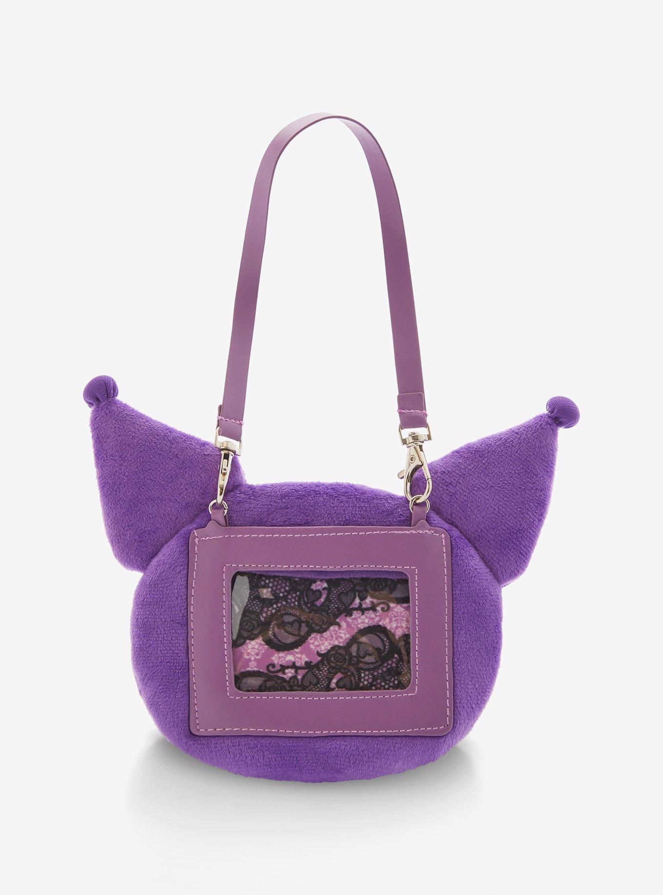 Kuromi Plush Wrist Lanyard, , alternate