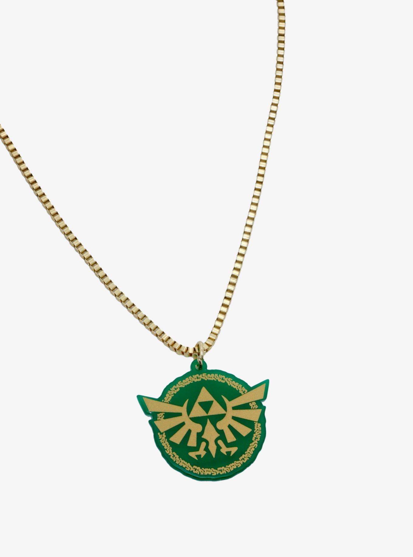 The Legend Of Zelda: Tears Of The Kingdom Triforce Pendant Necklace, , alternate