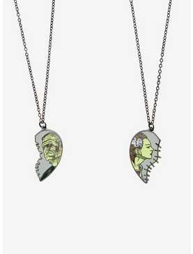 Universal Monsters The Bride Of Frankenstein Broken Heart Best Friend Necklace Set, , hi-res