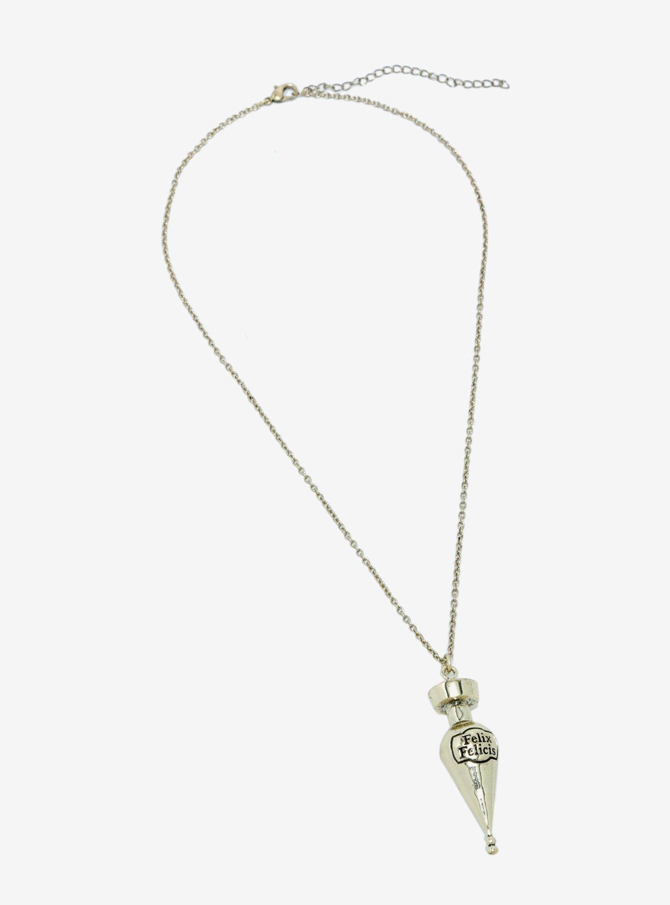Harry Potter Felix Felicis Potion Necklace, , alternate