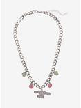 Cinnamoroll Strawberry Bling Chain Necklace, , alternate