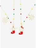Hello Kitty & Cinnamoroll Stocking Best Friend Necklace Set, , alternate