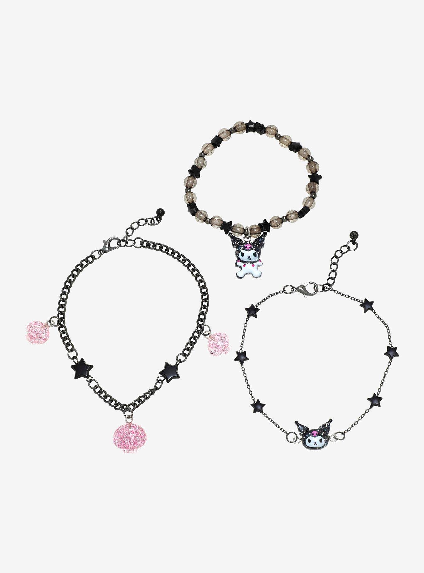 Kuromi Jelly Star Bracelet Set, , alternate