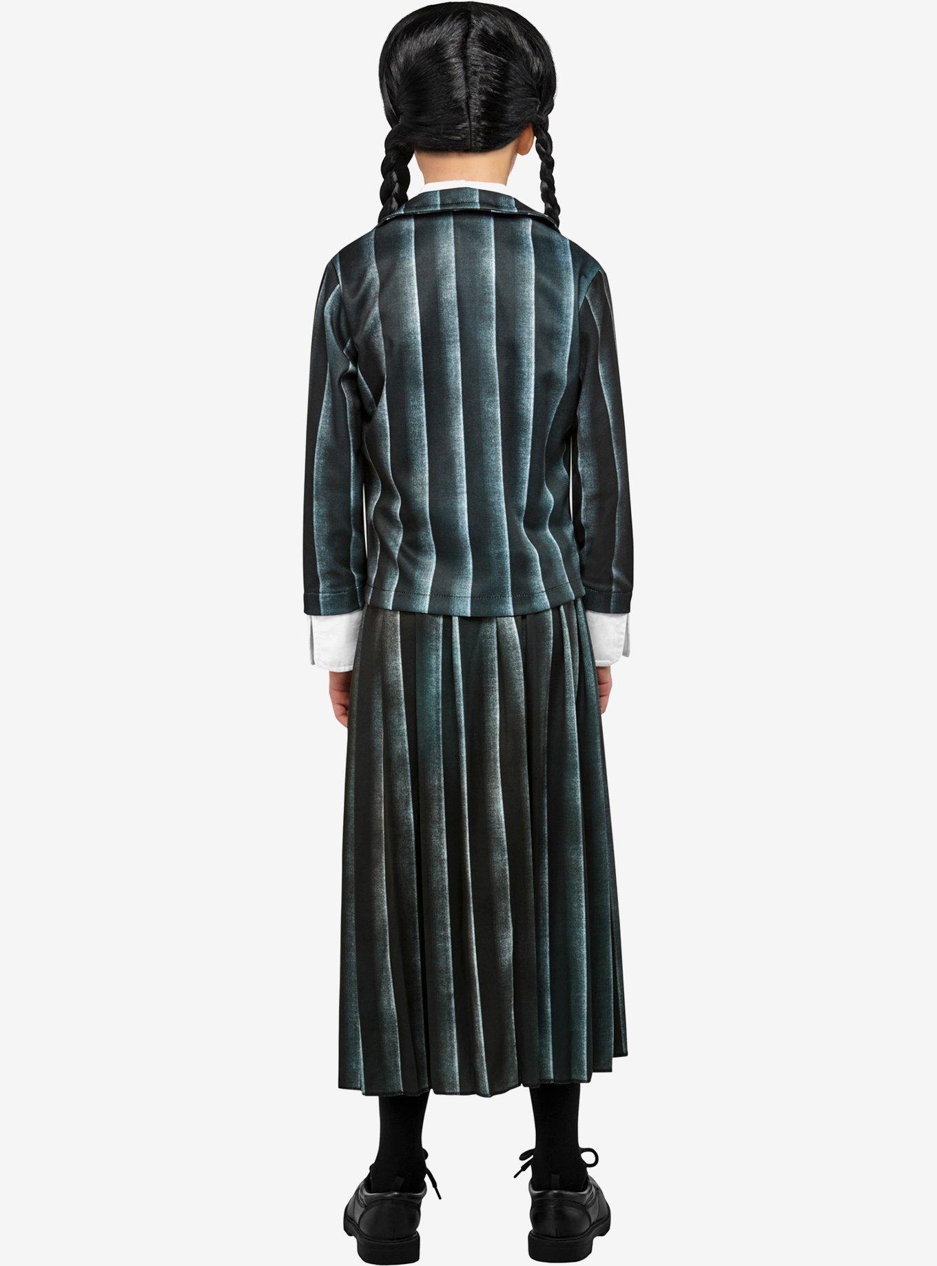 Wednesday Nevermore Academy Black Uniform Youth Costume