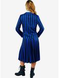 Wednesday Nevermore Academy Uniform Adult Costume, BLUE STRIPE, alternate