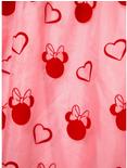 Disney Minnie Mouse Sweetheart Pink Puff-Sleeved Plus Size Dress, MULTI, alternate