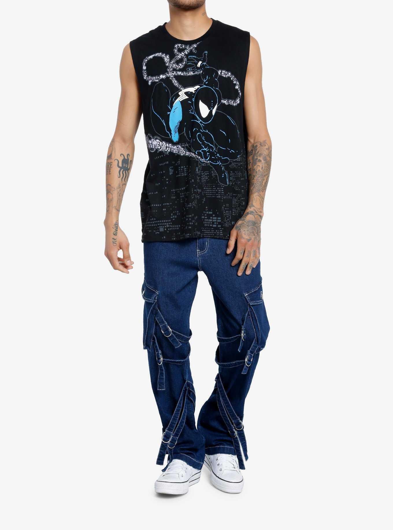 Spider-Man Symbiote Muscle Tank Top, , hi-res