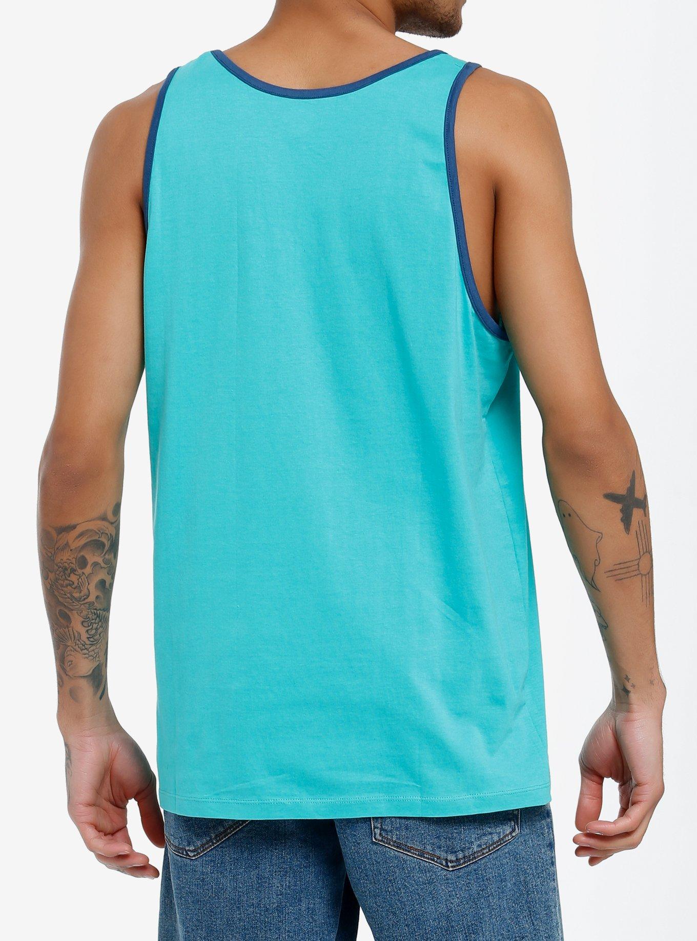 Adventure Time BMO Tank Top, AQUA, alternate