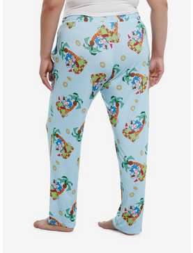 Sonic The Hedgehog Island Time Girls Pajama Pants Plus Size, , hi-res