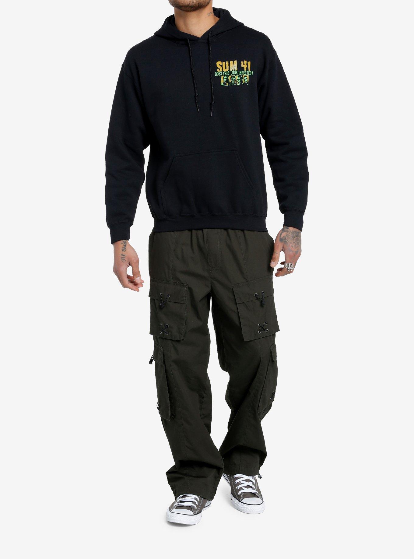 Sum 41 Does This Look Infected? Tour Hoodie, BLACK, alternate