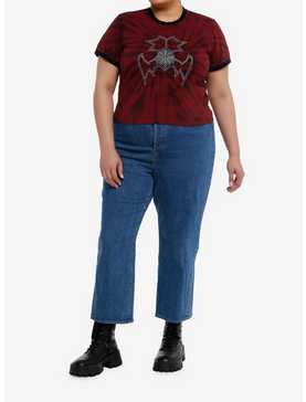 Her Universe Marvel Madame Web Spiderweb Tie-Dye Girls Baby T-Shirt Plus Size, , hi-res
