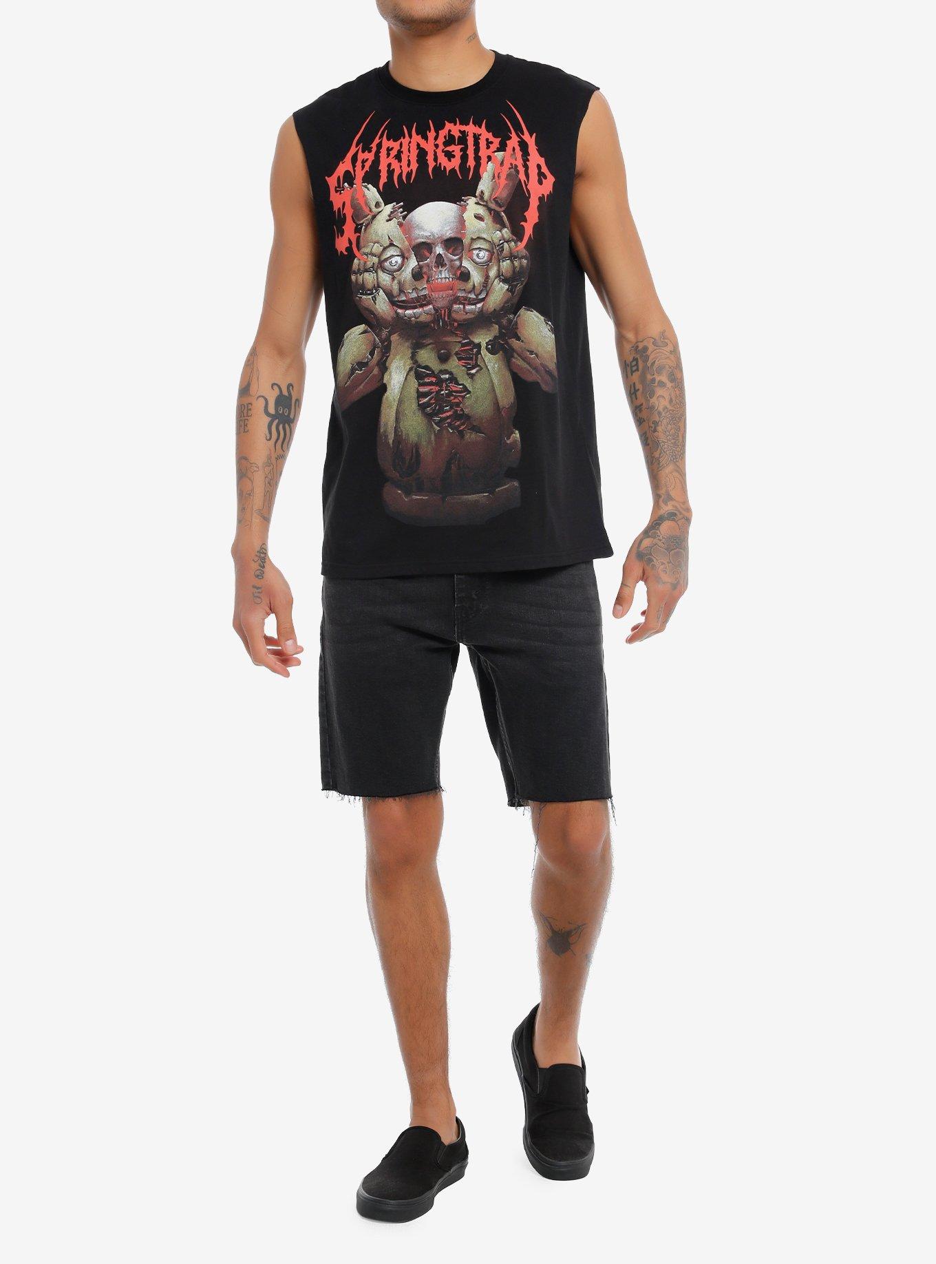 Five Nights At Freddy's Springtrap Muscle Tank Top
