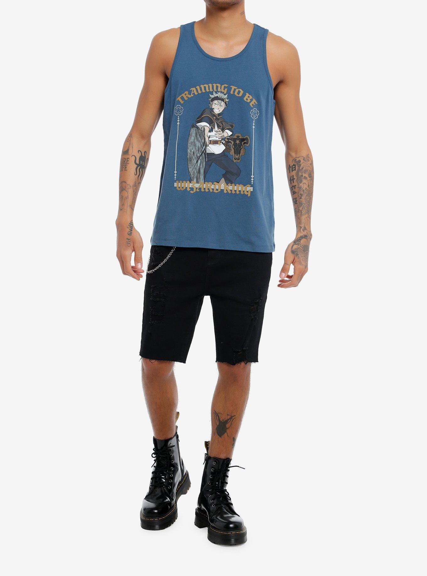 Black Clover Asta Training Tank Top, , hi-res