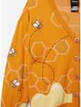 Disney Winnie the Pooh Honeycomb Pooh Bear Cardigan, GOLDEN ROD YELLOW, alternate