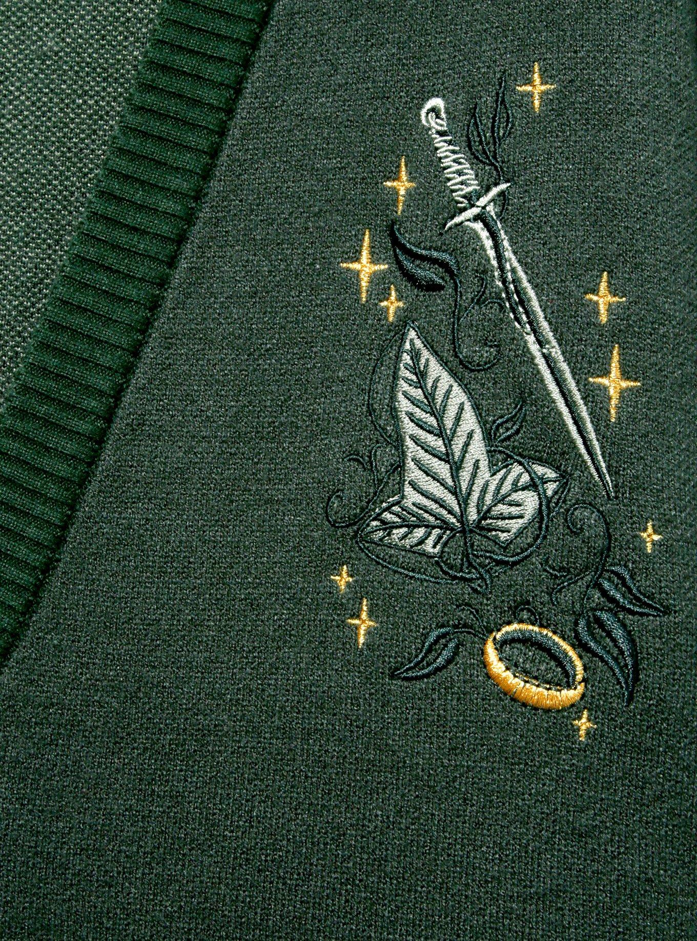 The Lord Of The Rings Icons Cardigan Our Universe Exclusive, GREEN, alternate