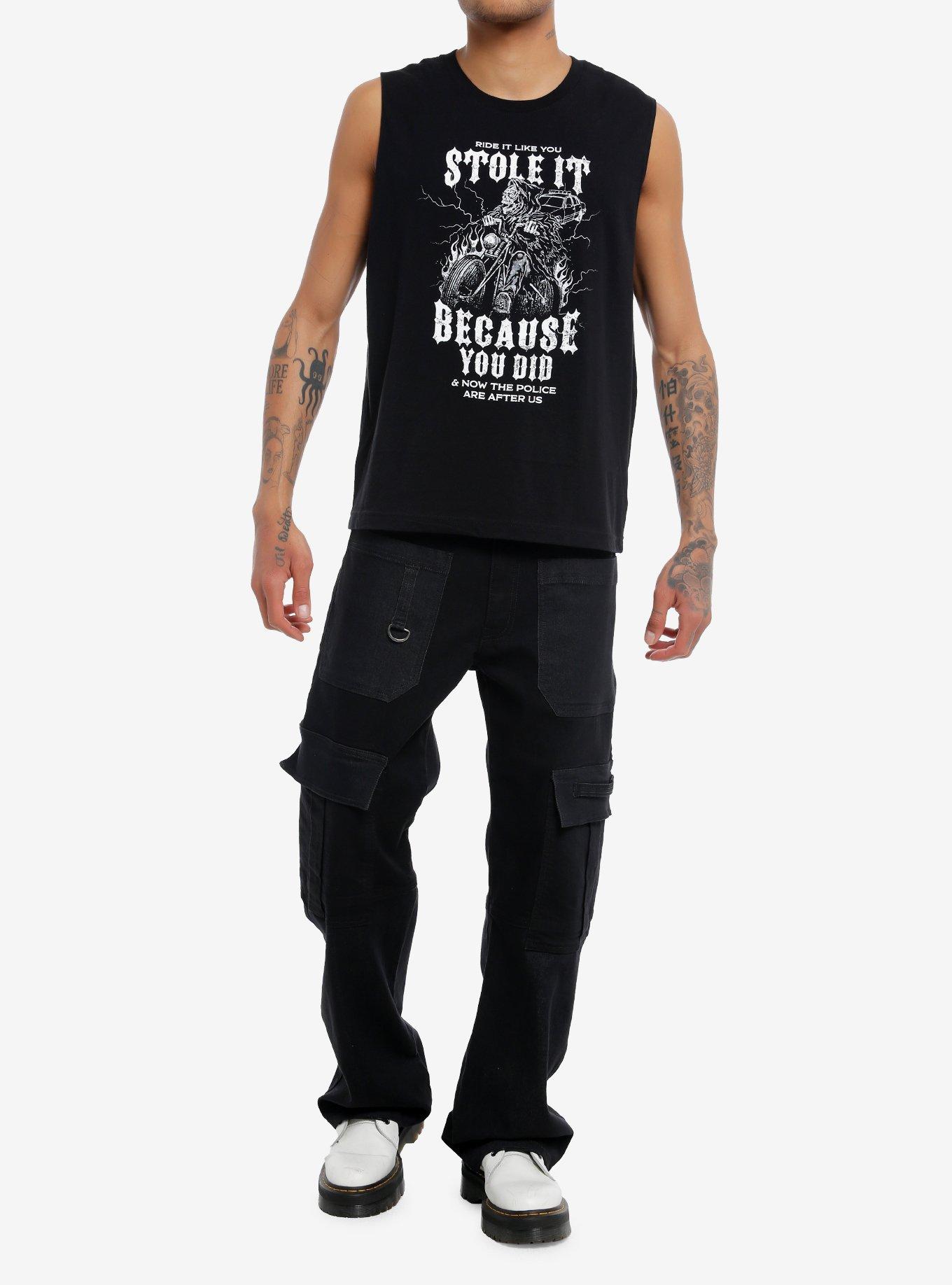 Ride It Like You Stole Motorcycle Muscle Tank Top