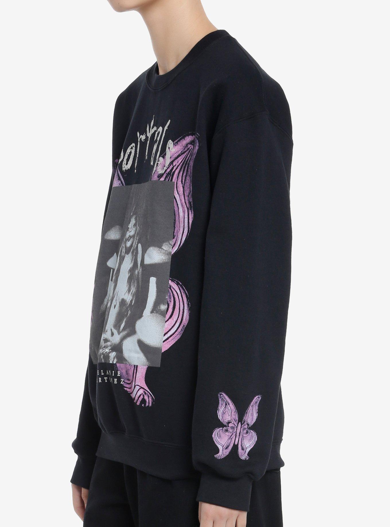 Melanie Martinez Portals Creature Portrait Sweatshirt, BLACK, alternate