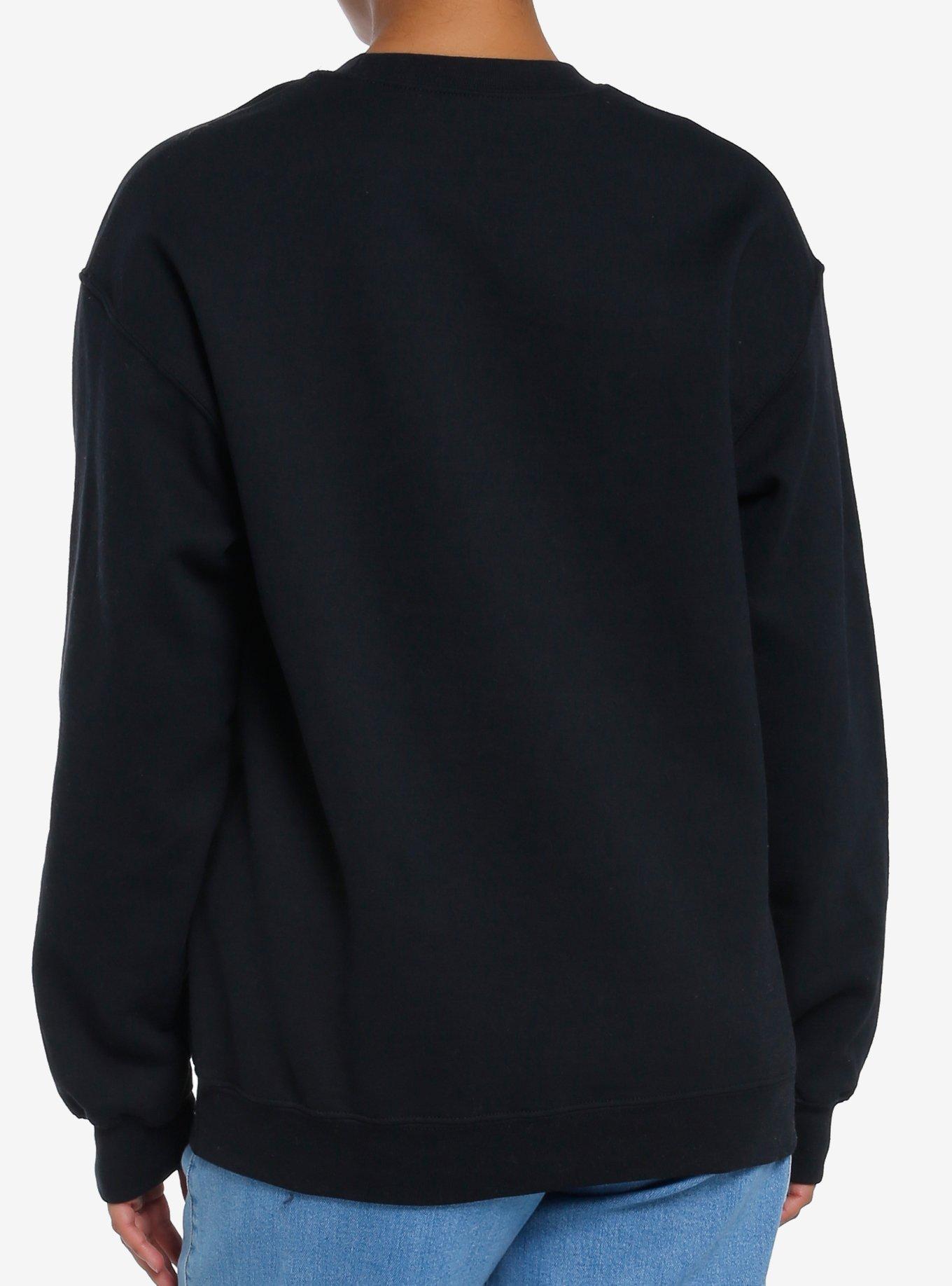 Dayseeker Without Me Girls Sweater, BLACK, alternate