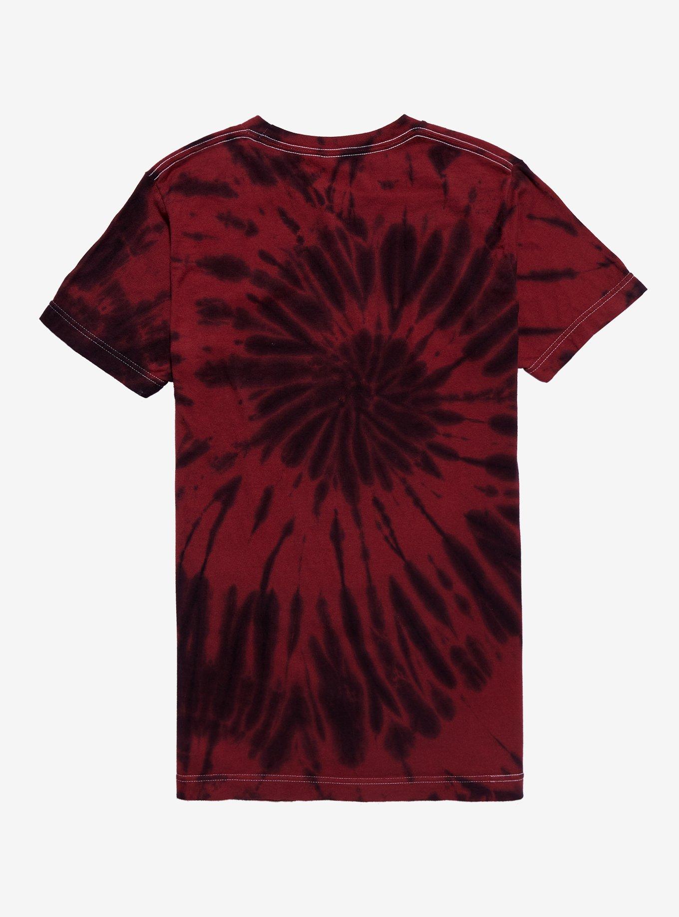 Squishmallows Bat Tie-Dye Boyfriend Fit Girls T-Shirt, MULTI, alternate