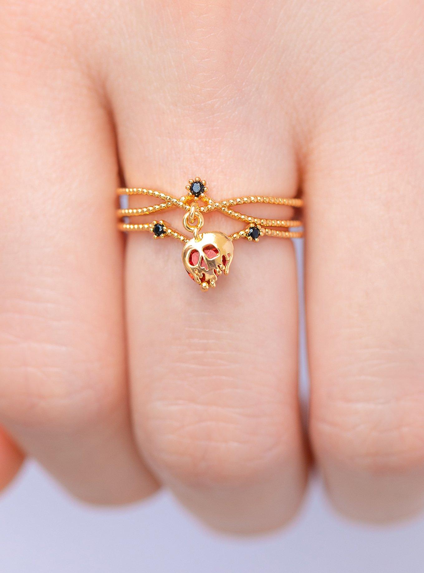Disney Villains X Girls Crew Evil Queen Ring Set, , hi-res