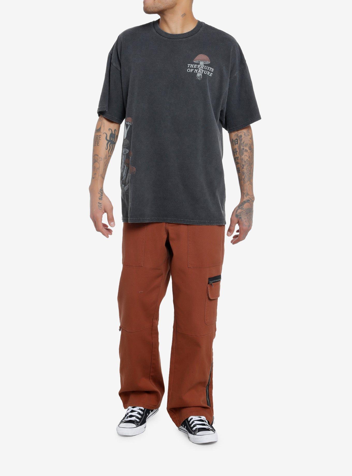 Fruits Of Nature Mushroom Oversized T-Shirt, , hi-res