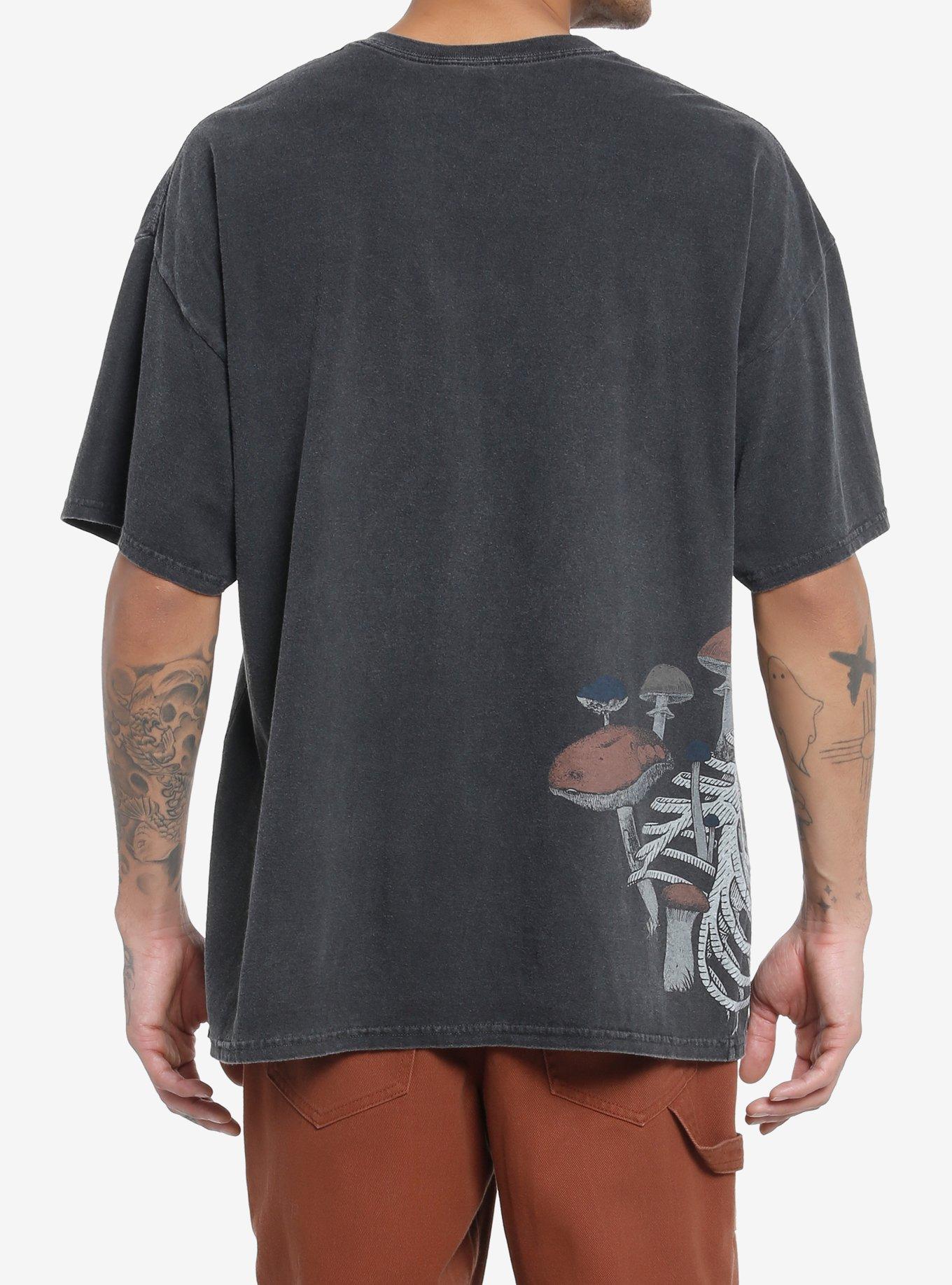 Fruits Of Nature Mushroom Oversized T-Shirt, MULTI, alternate
