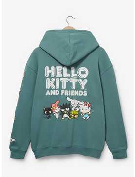 Sanrio Hello Kitty and Friends Group Portrait Zippered Hoodie - BoxLunch Exclusive, , hi-res