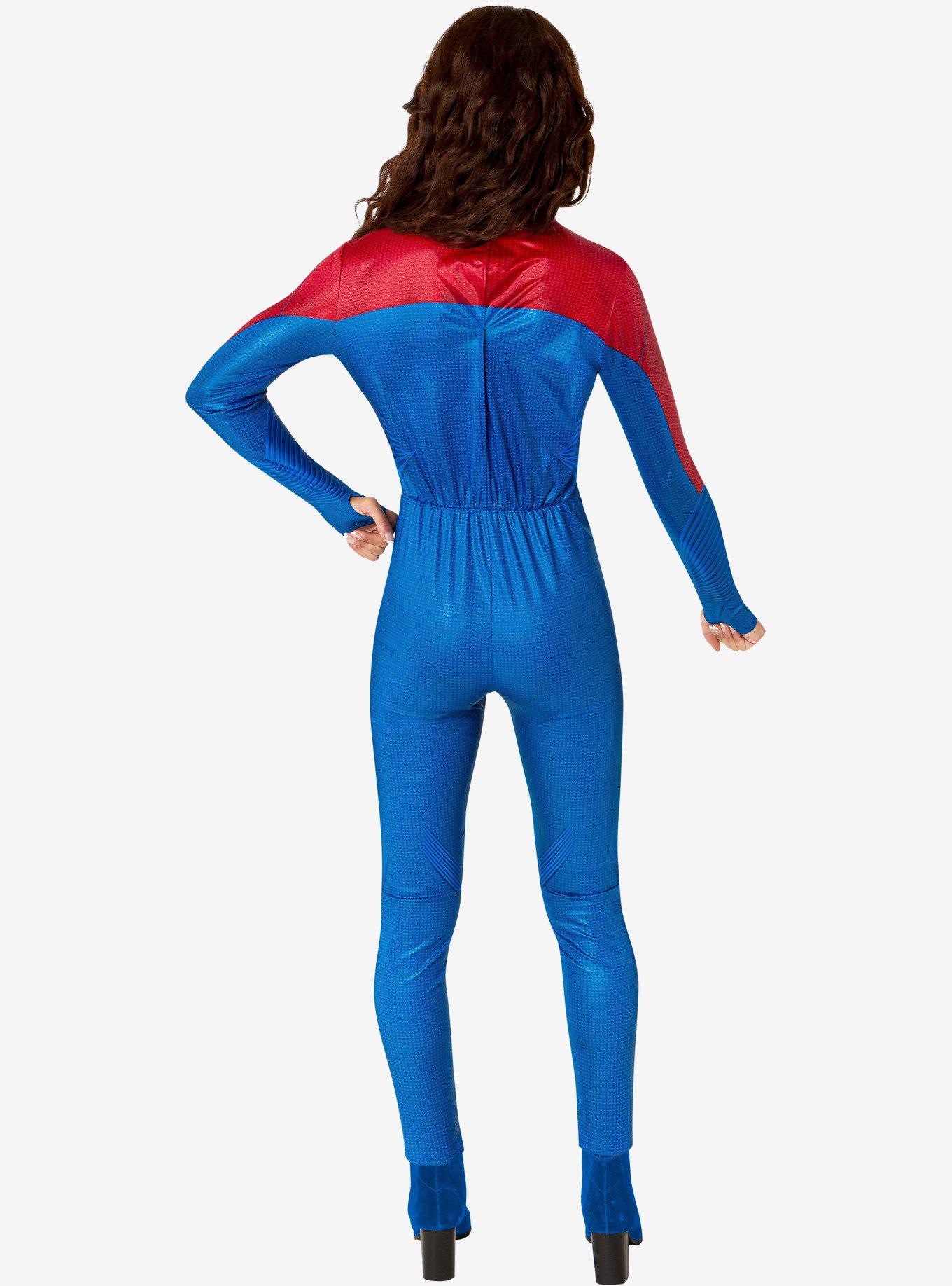 DC Comics Supergirl Adult Costume, BLUE, alternate