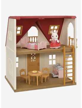 Calico Critters Red Roof Cozy Cottage Starter Home Set, , hi-res