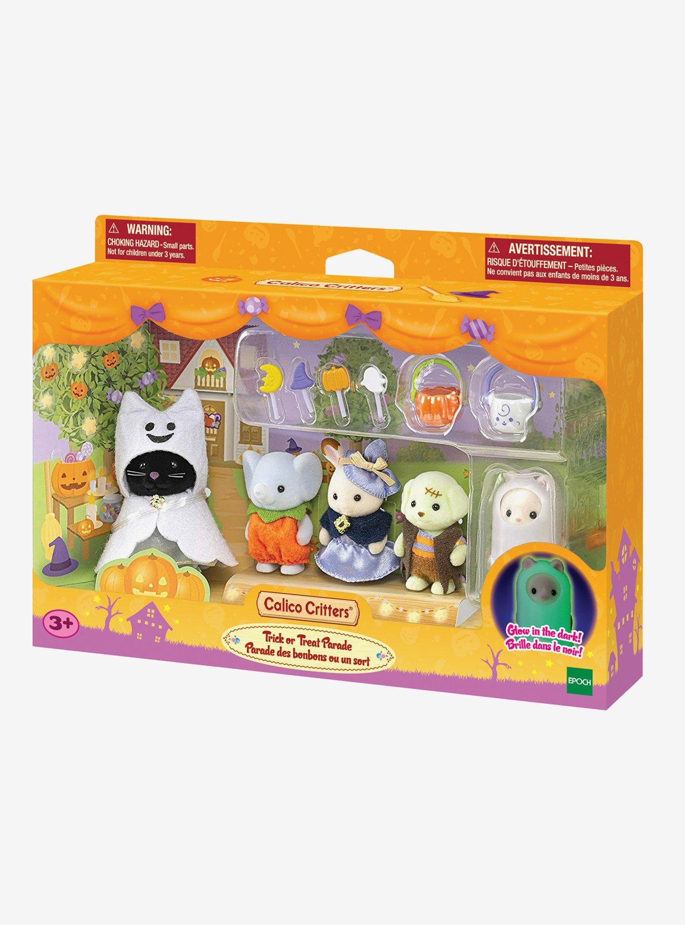 Calico Critters Trick or Treat Parade Figure Set, , alternate