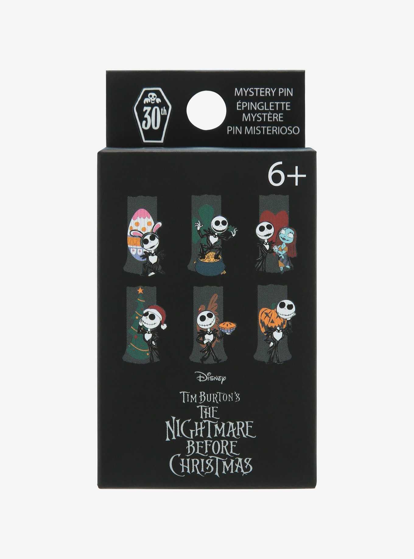 Loungefly The Nightmare Before Christmas Holiday Door Blind Box Enamel Pin, , hi-res