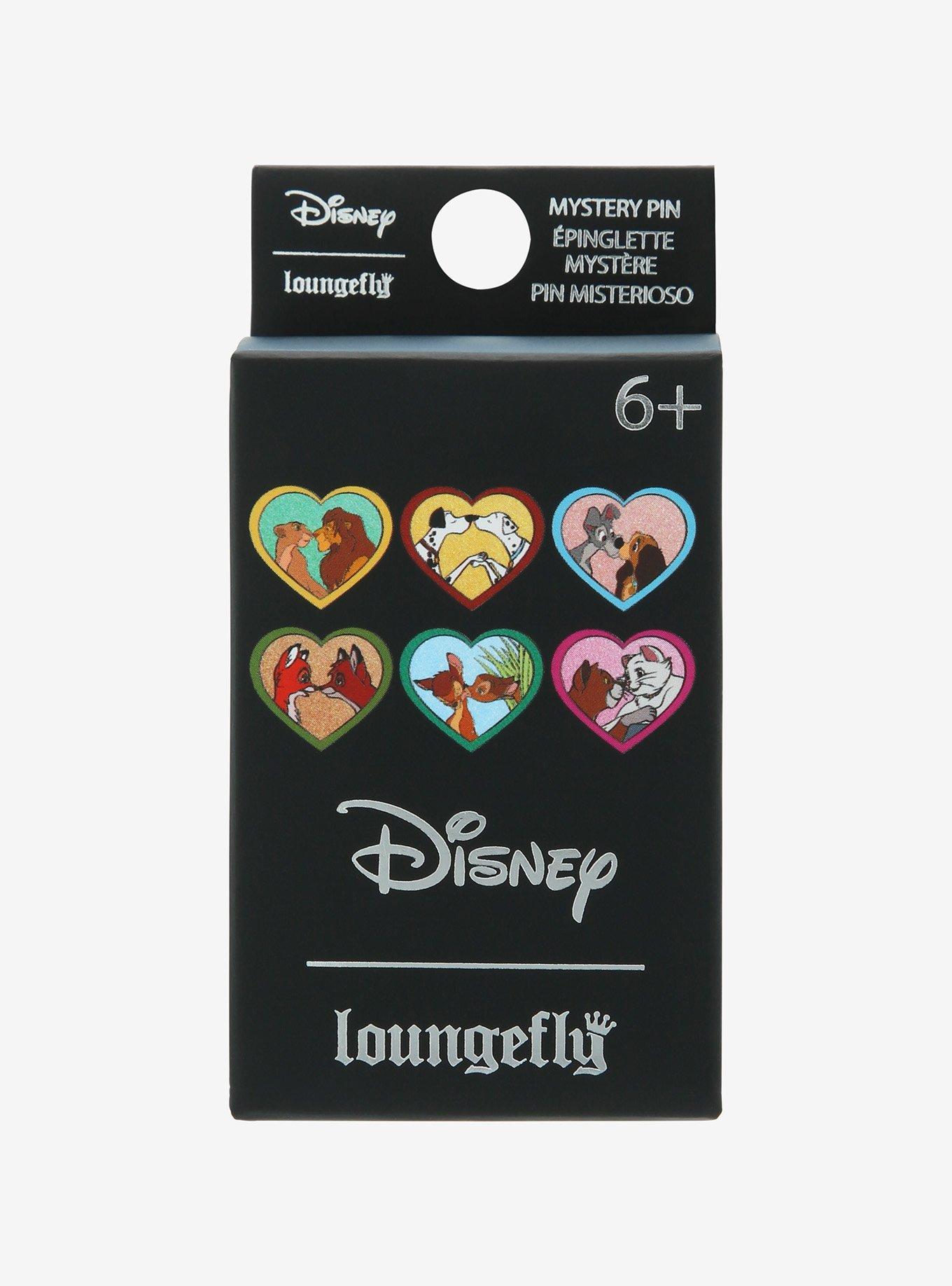 Loungefly Disney Animal Couples Blind Box Enamel Pin, , alternate