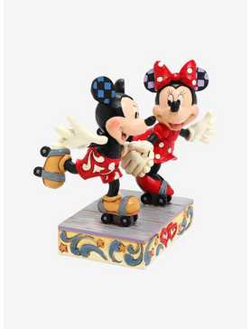 Disney Traditions Mickey & Minnie Roller Skating Figure, , hi-res
