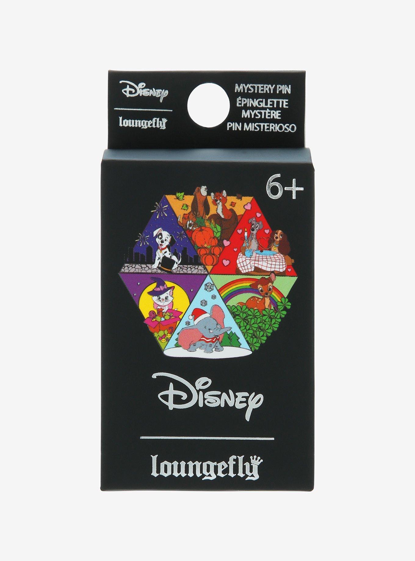 Loungefly Disney Animal Holiday Blind Box Enamel Pin, , alternate