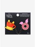 Loungefly Disney Winnie The Pooh Coffee Donut Enamel Pin Set, , alternate